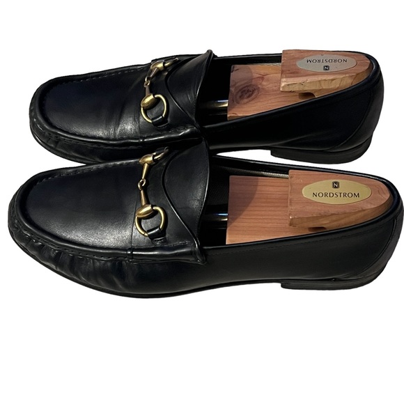 GUCCI VINTAGE 1953 Horsebit Loafers Mens US 8 Good Pre-Loved Condition - Picture 2 of 16